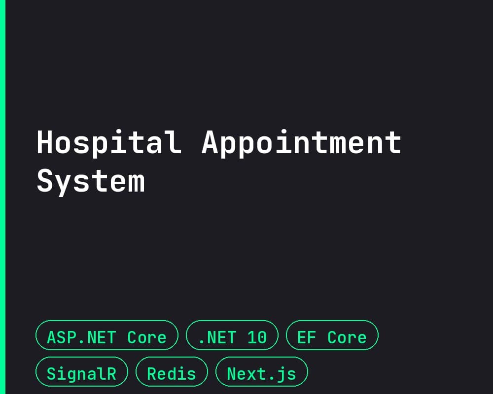 Hospital Appointment System