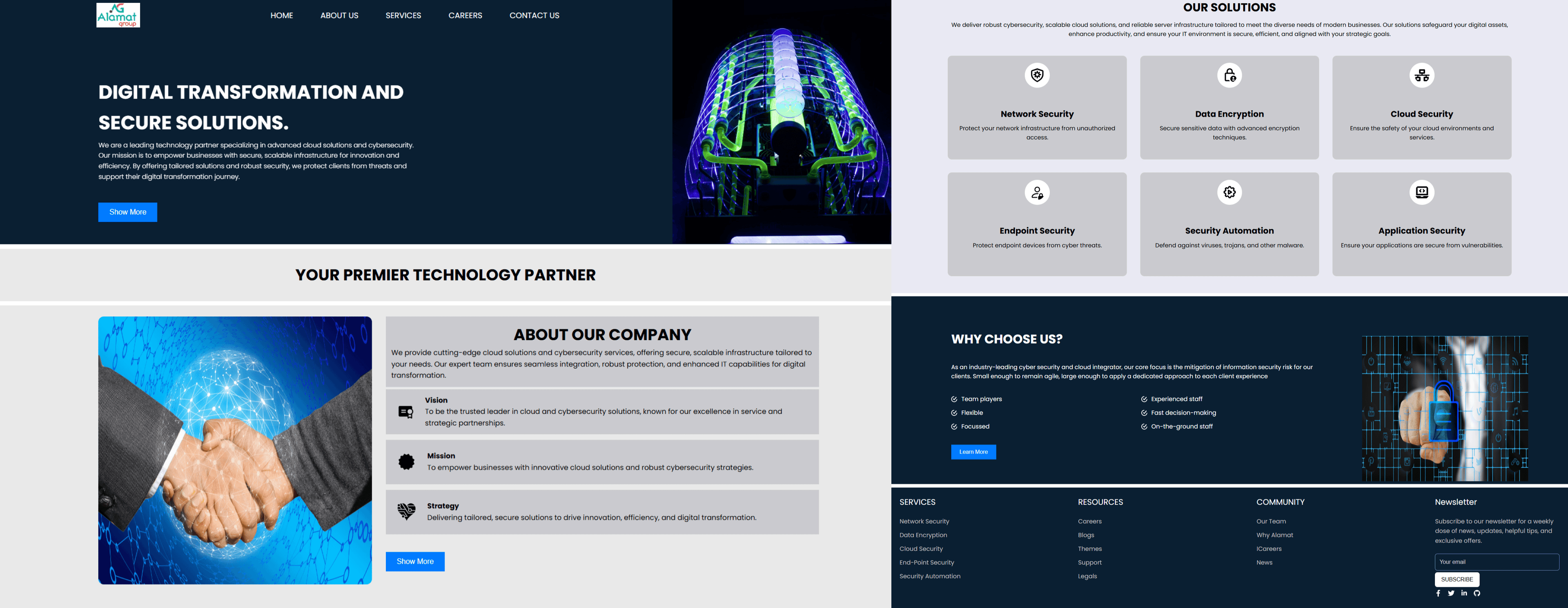 Cybersecurity Website
